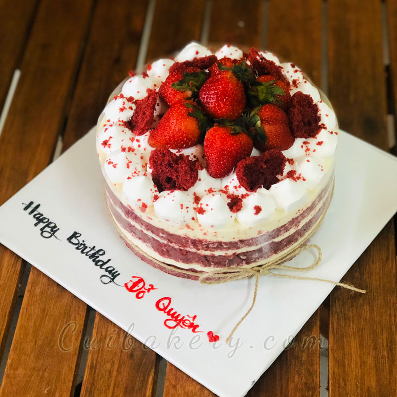 Bánh Red Velvet